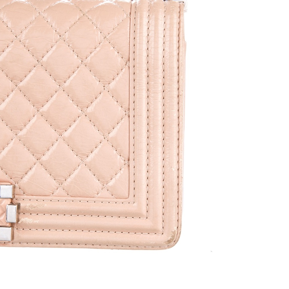 Chanel patent medium boy bag - Picture 5 of 6
